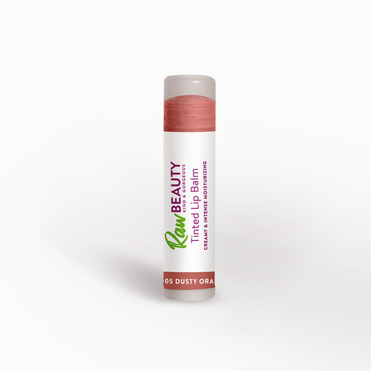 Raw Beauty Tinted Lip Balm Dusty Orange LB05