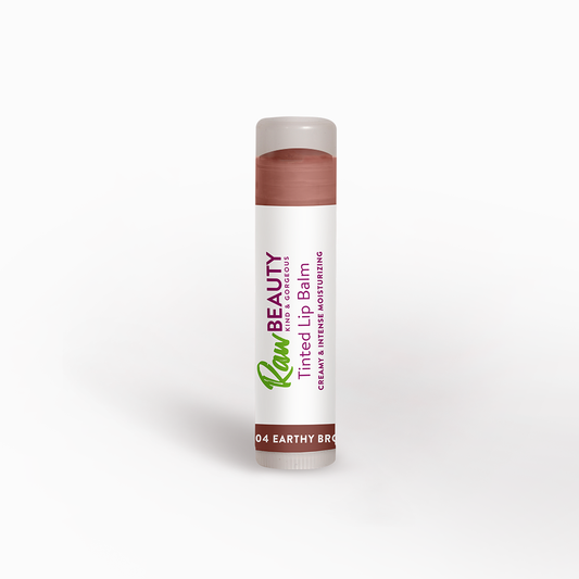 Raw Beauty Tinted Lip Balm Earthy Brown LB04