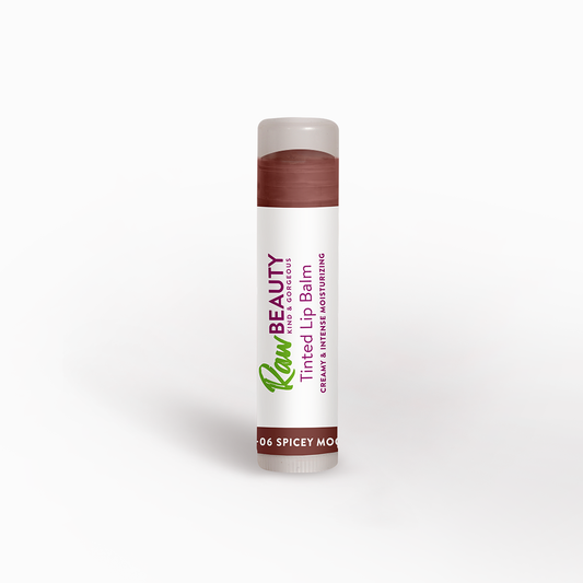 Raw Beauty Tinted Lip Balm Spicy Mocha LB06